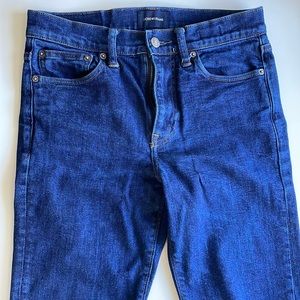 JCrew 770 straight fit stretch jean in medium wash, W29, L32, stretch, like new.